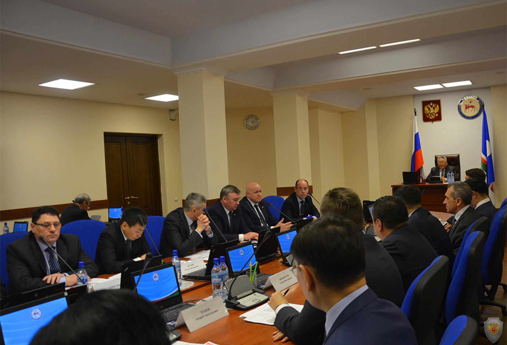 Совместное заседание Антитеррористической комиссии и Оперативного штаба в Республике Саха (Якутия)