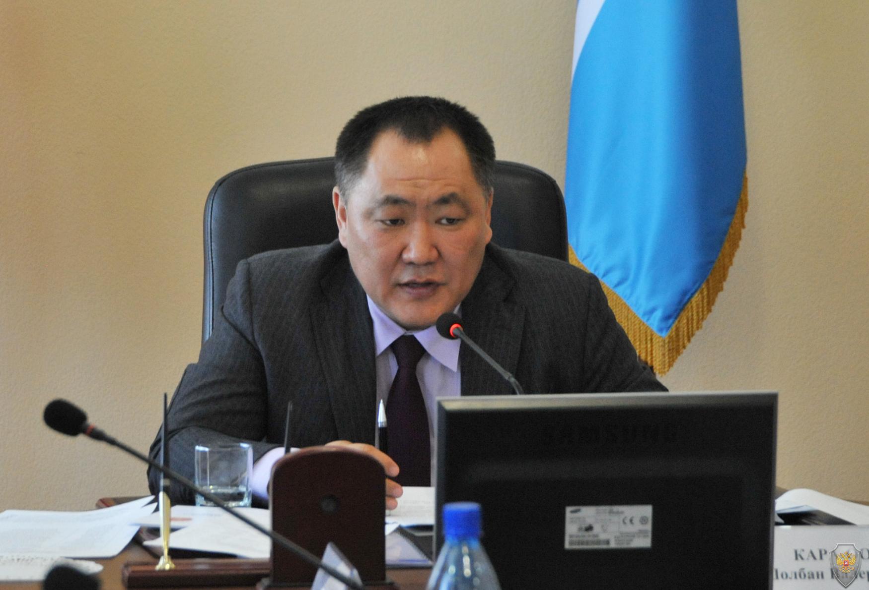Закрытие заседания антитеррористической комиссии в Республике Тыва 
