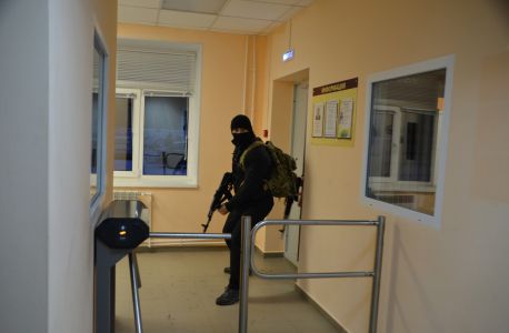 Оперативным штабом в Вологодской области  проведено тактико-специальное учение