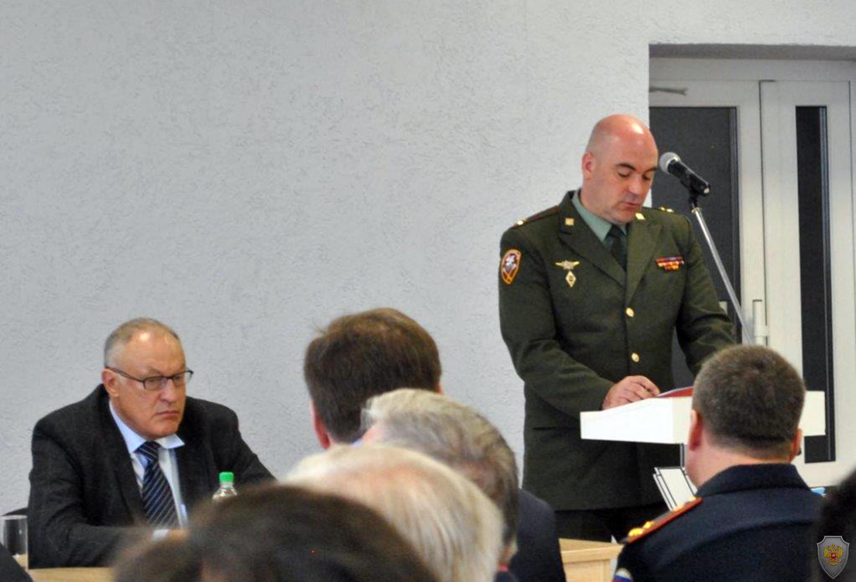 В Калужской области состоялось совместное выездное заседание антитеррористической комиссии и оперативного штаба 