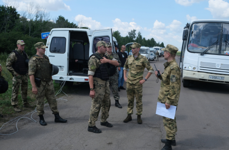 Тактико-специальное учение в Орловской области 