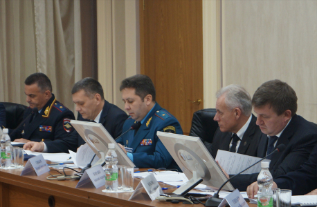 В Нижнем Новгороде проведено совместное заседание Антитеррористической комиссии и Оперативного штаба в Нижегородской области