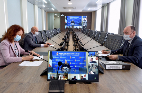 Состоялось совместное заседание Антитеррористической комиссии  и оперативного штаба в Удмуртской Республике