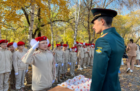 Движение "ЮНАРМИЯ" вновь приросло новыми участниками