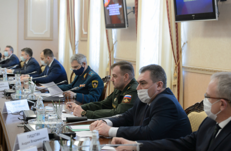 Совместное заседание антитеррористической комиссии и оперативного штаба проведено в Воронежской области