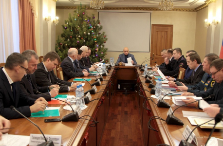 Состоялось совместное заседание антитеррористической комиссии и  Оперативного штаба в Липецкой области