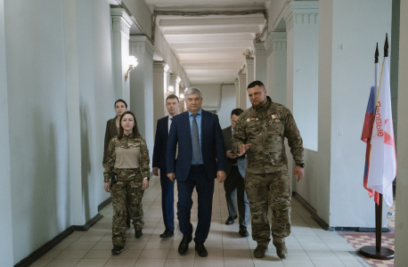 Обучение молодежи в «Центре тактической подготовки» в Воронеже