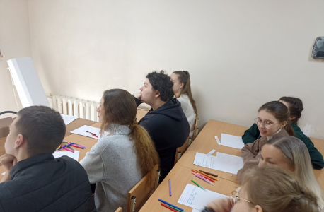 Беседа с учащимися музыкального колледжа