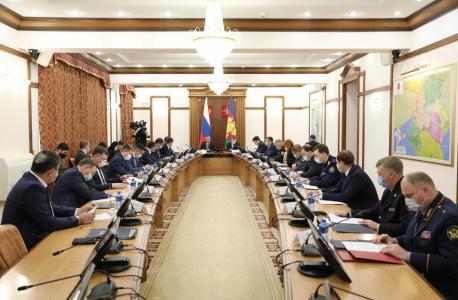 Состоялось совместное заседание антитеррористической комиссии и оперативного штаба в Краснодарском крае