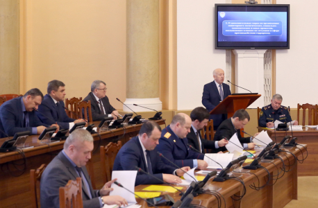 Состоялось заседание антитеррористической комиссии в Липецкой области