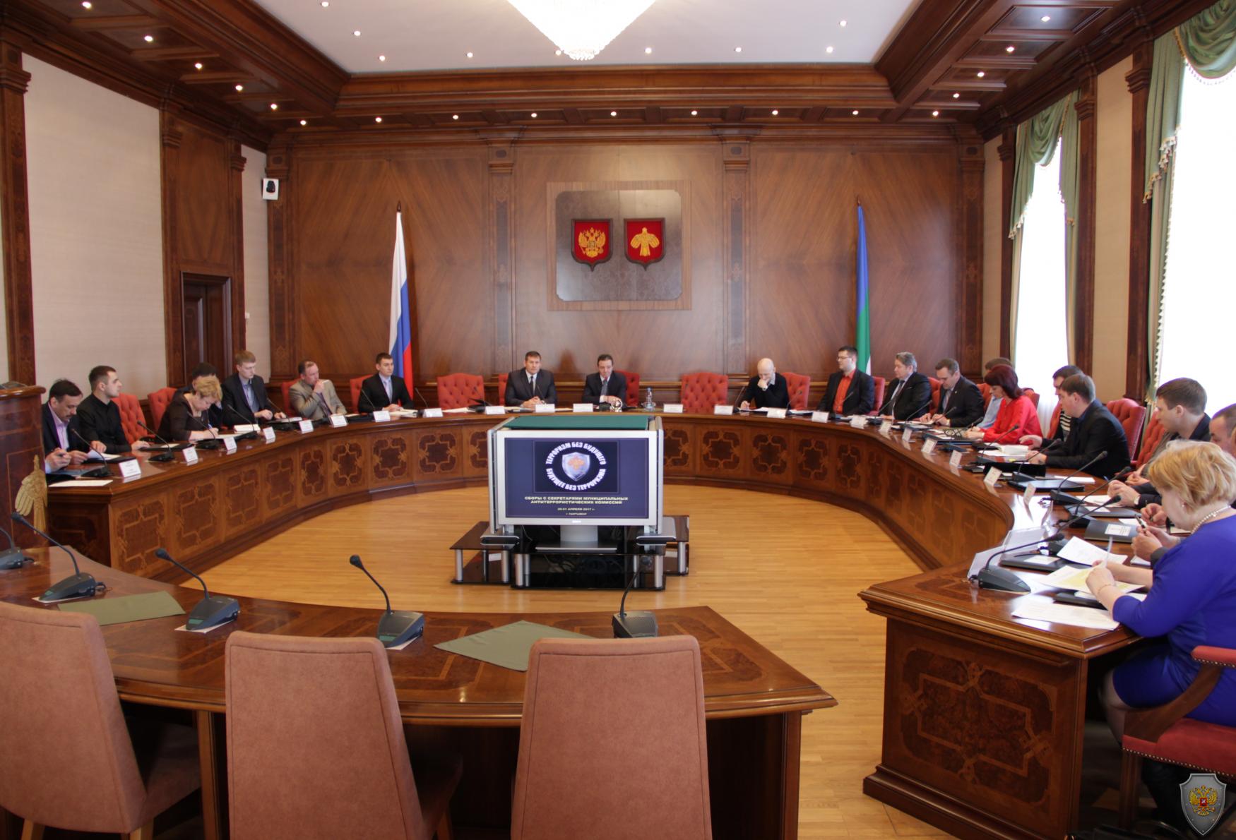 В столице Коми прошли плановые двухдневные сборы секретарей муниципальных антитеррористических комиссий