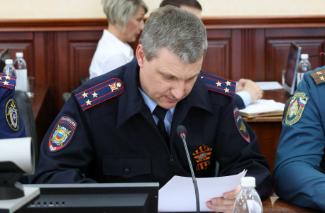 Совместное заседание антитеррористической комиссии и оперативного штаба в Республике Алтай
