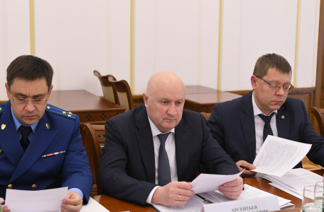 Глава Мордовии Владимир Волков провел заседание Антитеррористической комиссии