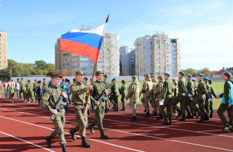 Военно-спортивная игра "Военизированная эстафета "Армейский марафон"