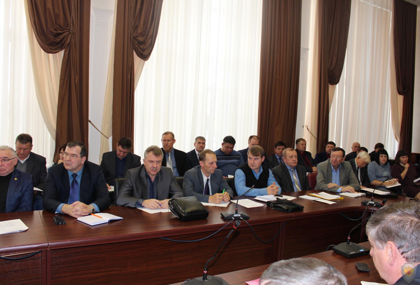 Секретари антитеррористических комиссий городских округов и муниципальных районов Нижегородской области