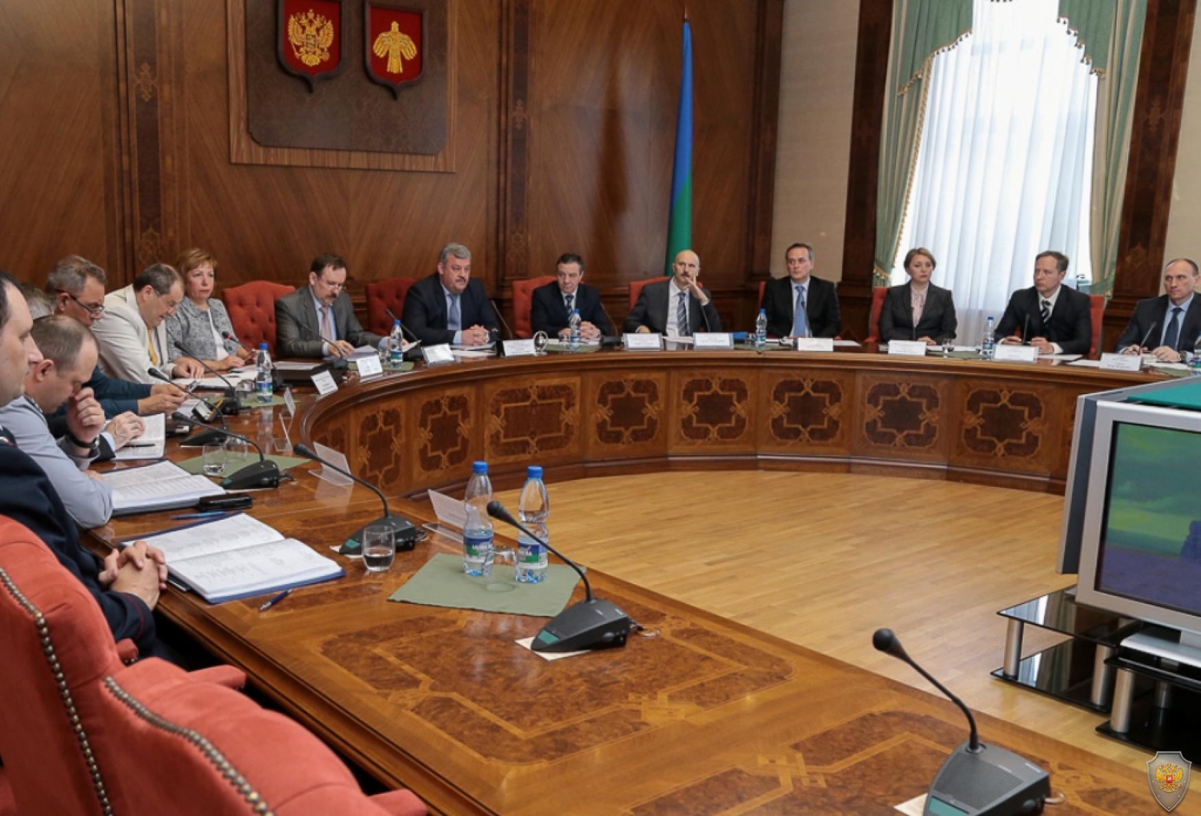 Заседание Антитеррористической комиссии в Республике Коми