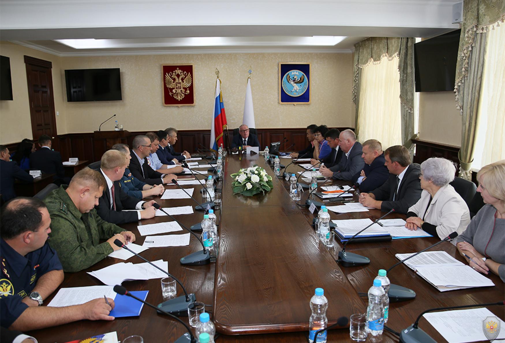 Заседание Антитеррористической комиссии под председательством Главы Республики Алтай