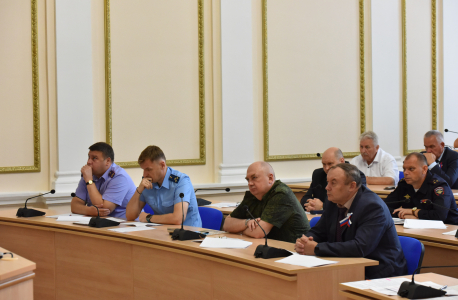 В Брянской области проведено совместное заседание антитеррористической комиссии и оперативного штаба