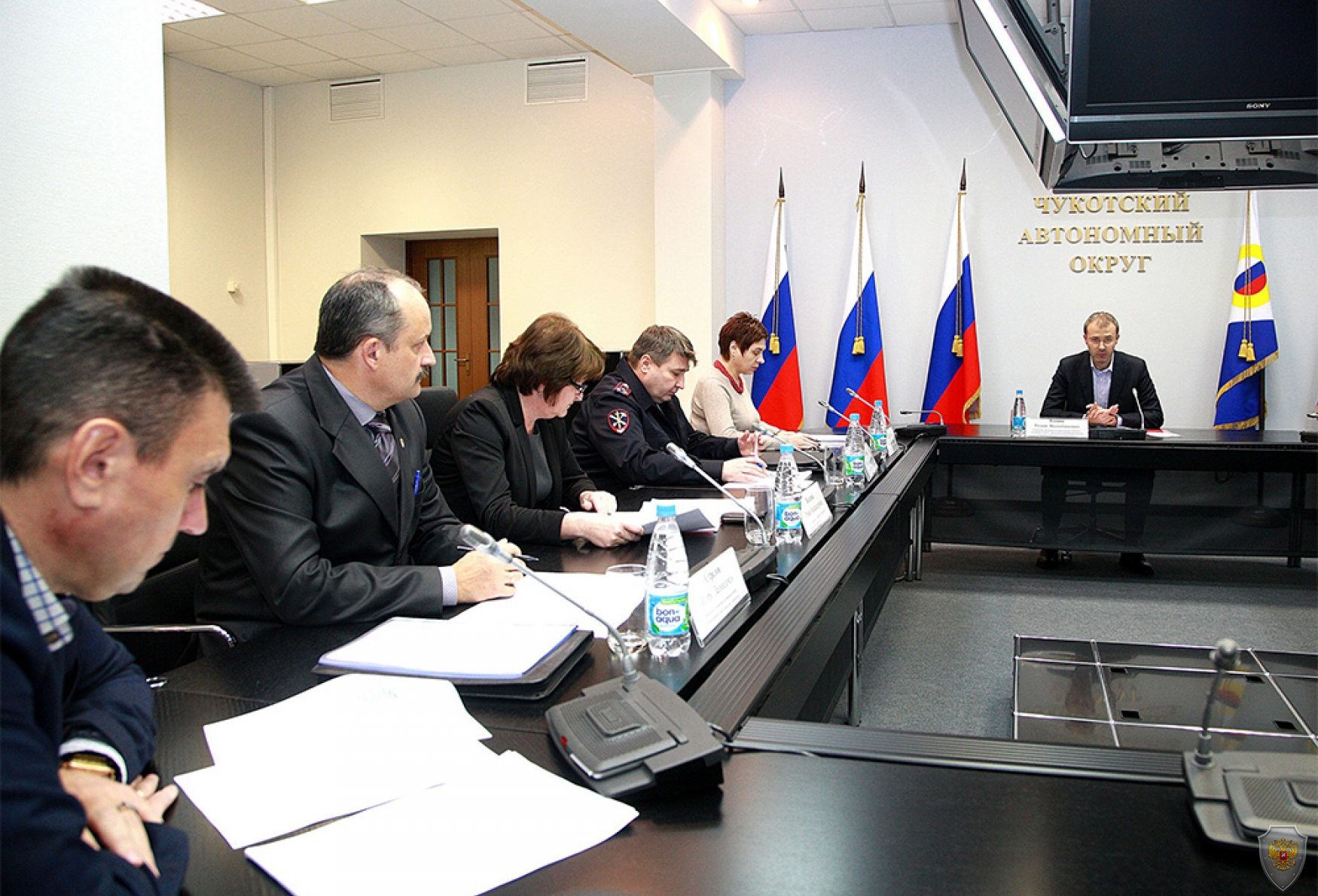 Заседание Антитеррористической комиссии в Чукотском автономном округе