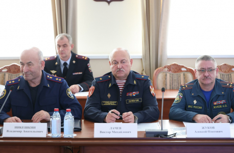 Заседание антитеррористической комиссии в Рязанской области