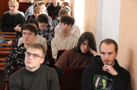 Профилактическая беседа со студентами в Рязанской области 