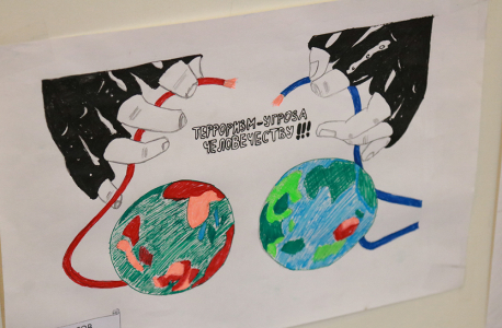 Конкурс рисунков, приуроченного ко Дню солидарности в борьбе с терроризмом