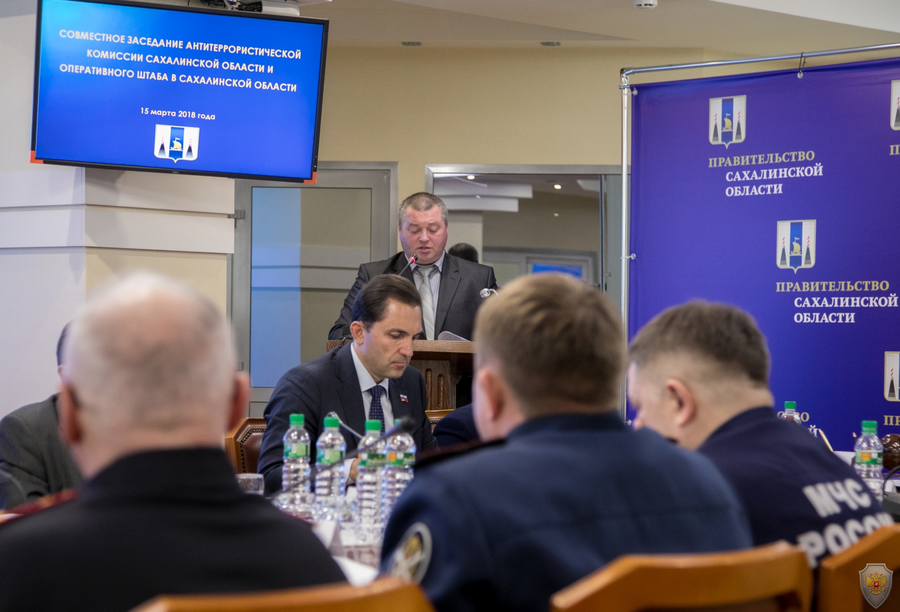 Совместное заседание региональной антитеррористической комиссии и оперативного штаба провел губернатор Олег Кожемяко