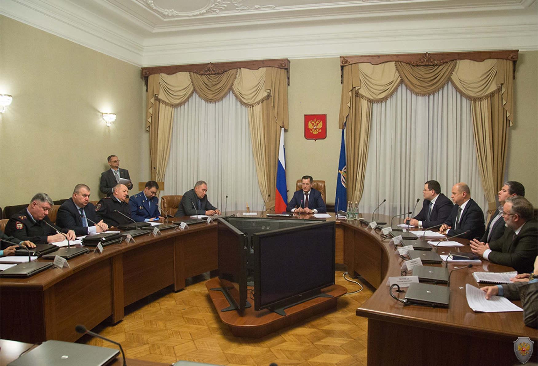 Заседание антитеррористической комиссии Астраханской области
