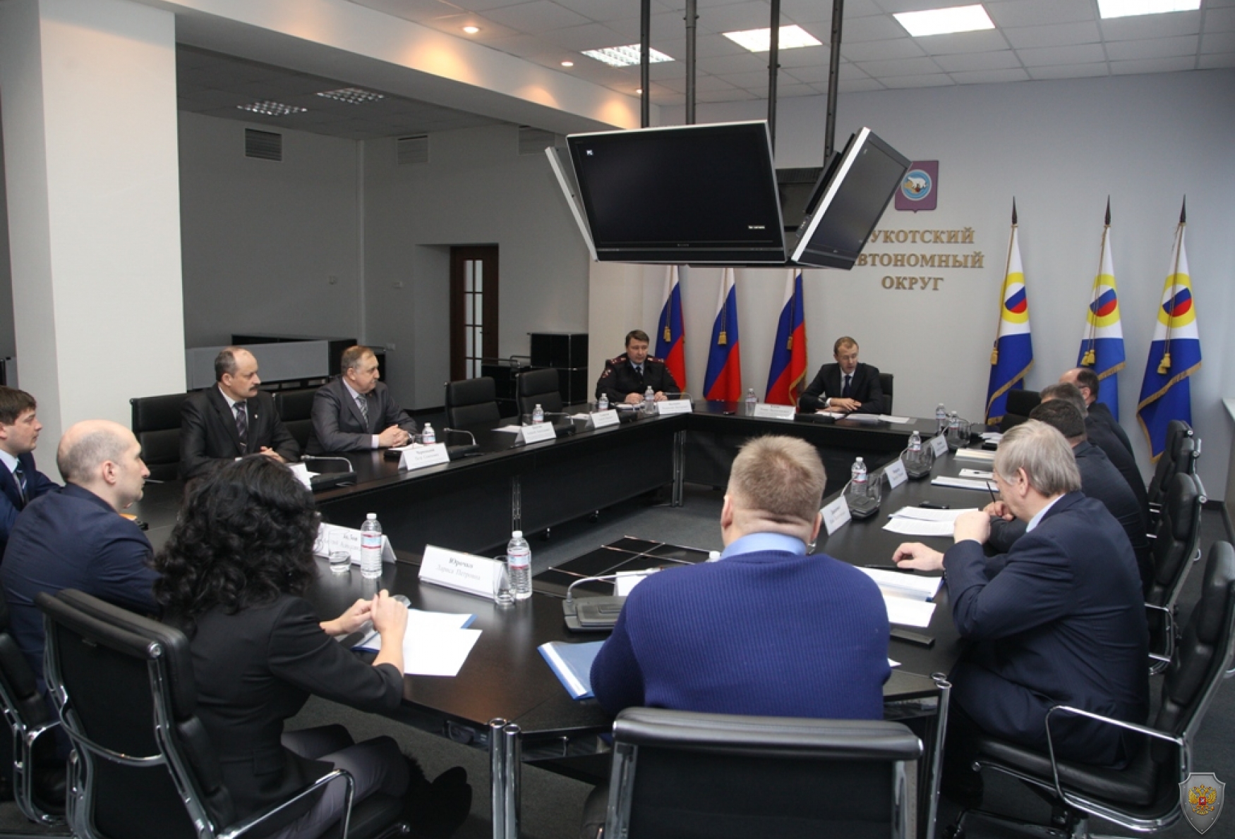 Губернатор Чукотки Роман Копин провёл заседание Антитеррористической комиссии в Чукотском АО 