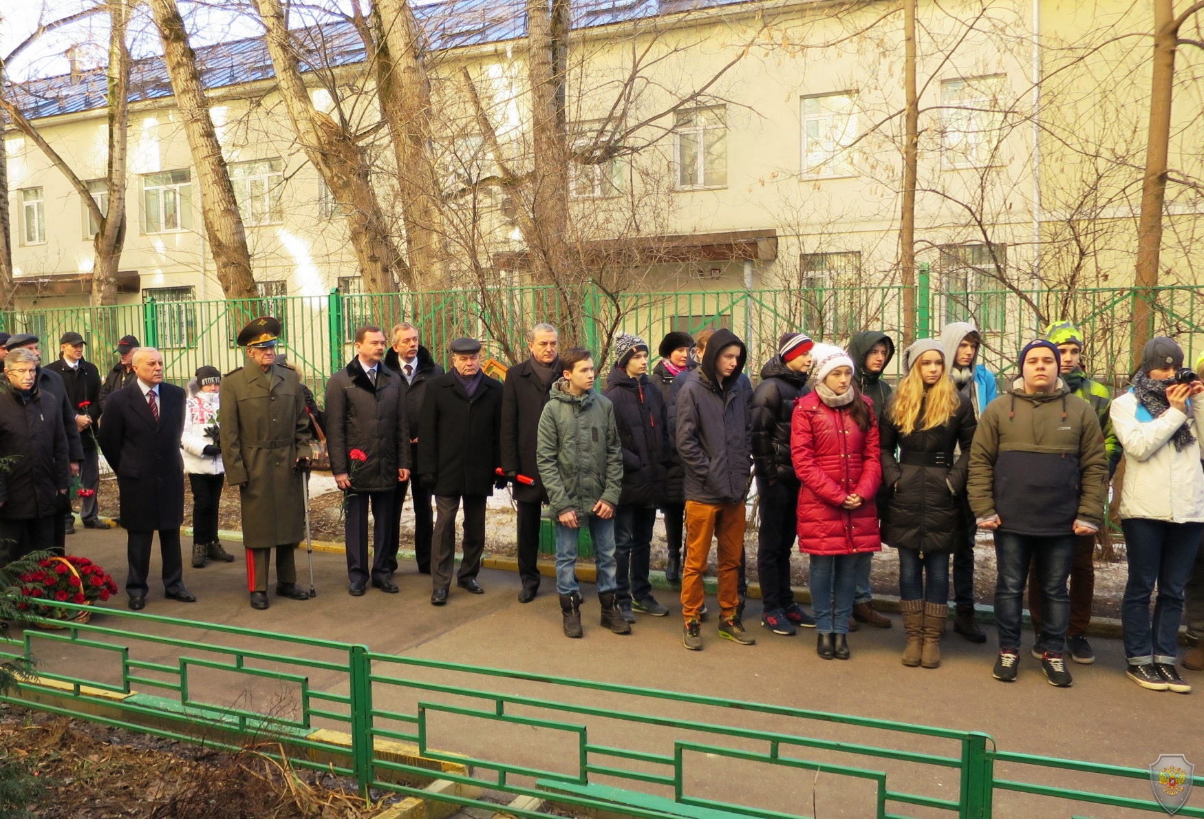 ТОРЖЕСТВЕННОЕ ОТКРЫТИЕ МЕМОРИАЛЬНОЙ ДОСКИ СОТРУДНИКУ УПРАВЛЕНИЯ «А» ЦСН ФСБ РОССИИ ДМИТРИЮ БУРДЯЕВУ В МОСКОВСКОЙ ШКОЛЕ