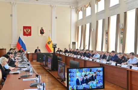 Совместное заседание АТК и ОШ в Рязанской области