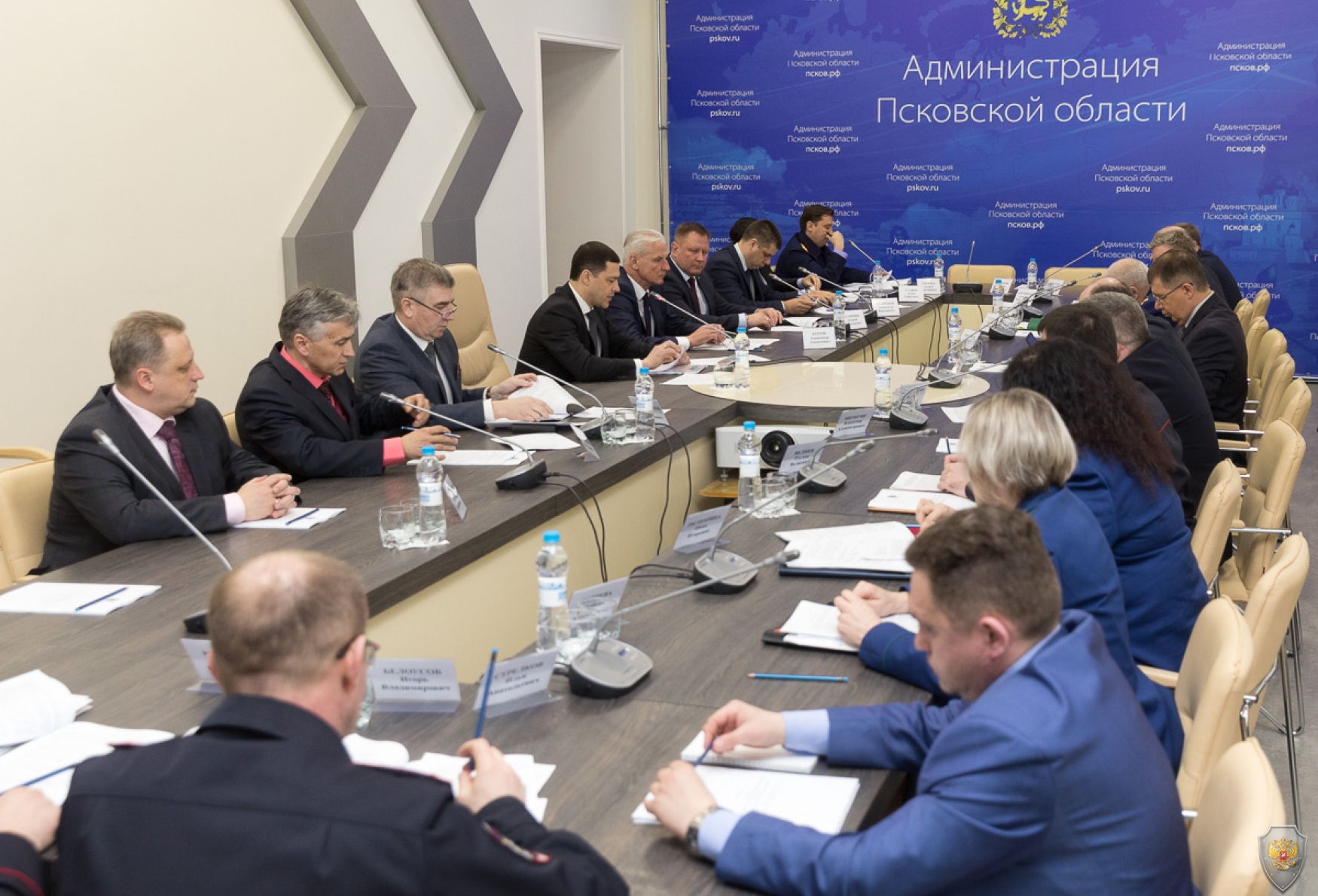 В Псковской области проведено 	заседание антитеррористической  комиссии