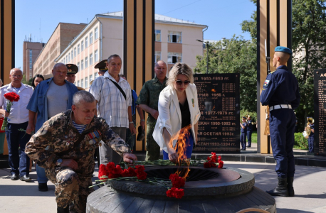 В Рязани состоялось торжественное мероприятие, посвященное Дню ветеранов боевых действий