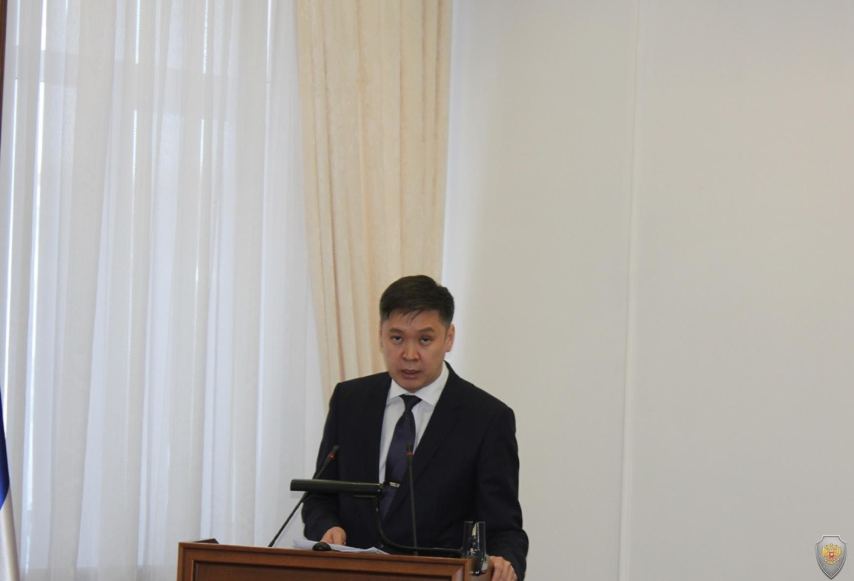 Выступление Министра культуры Республики Бурятия Цыбикова Тимура Гомбожаповича 