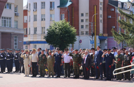 В Рязани состоялось торжественное мероприятие, посвященное Дню ветеранов боевых действий