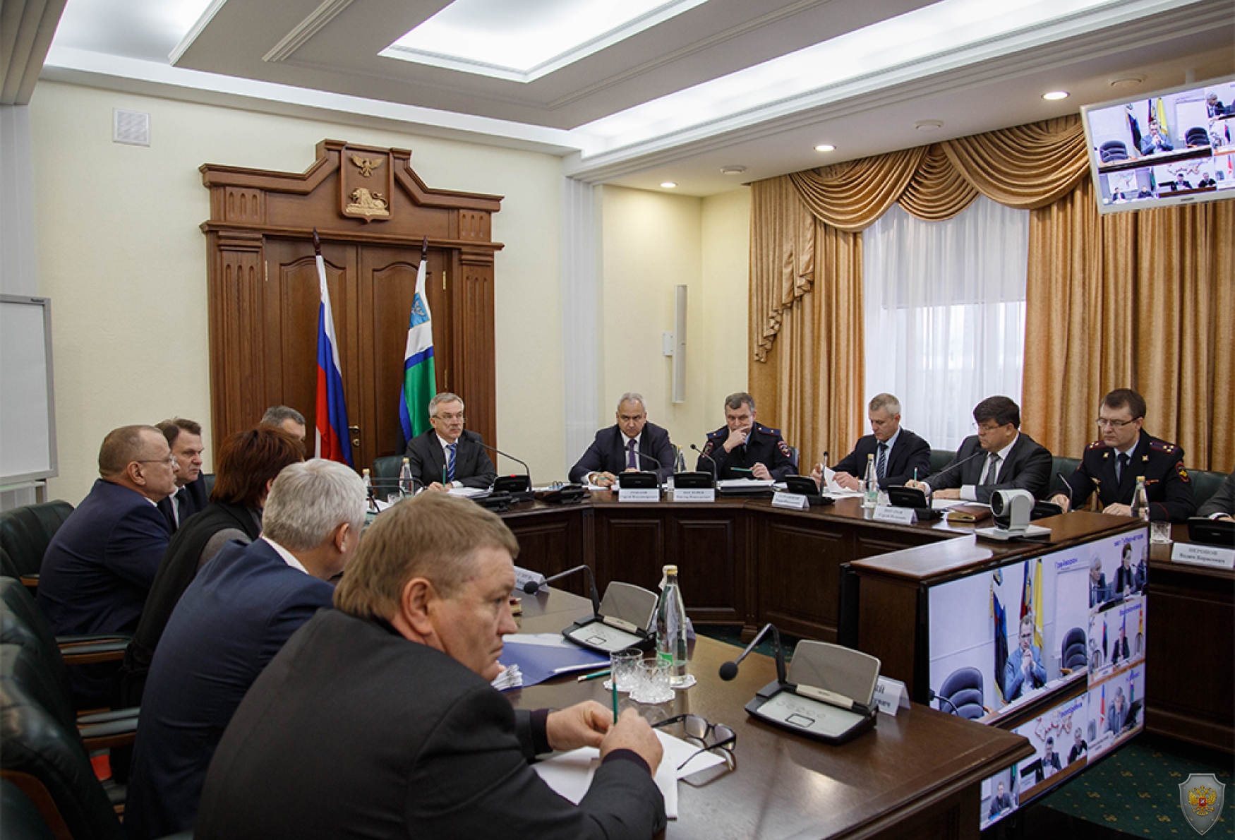 Заседание антитеррористической комиссии и Оперативного штаба в Белгородской области 