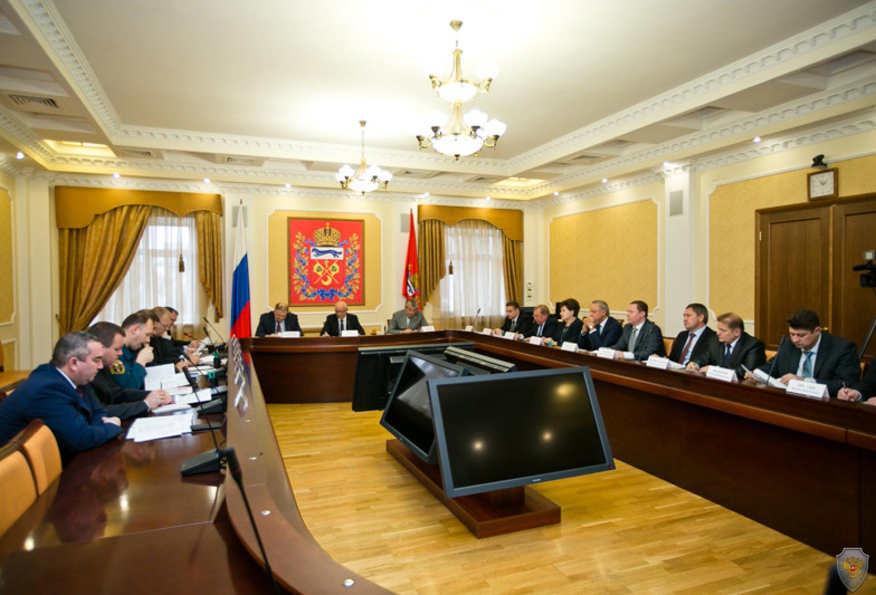 Заключительное слово Ю.А.Берга на заседании антитеррористической комиссии в Оренбургской области 