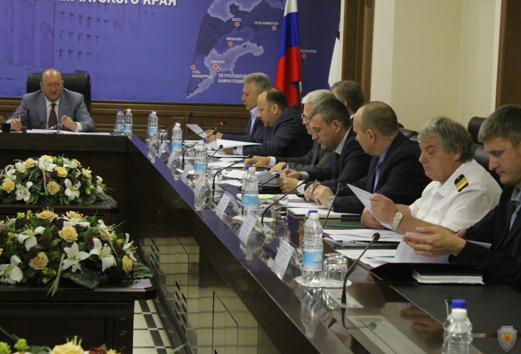 Заседание антитеррористической комиссии в Камчатском крае