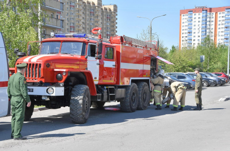 Антитеррористическая тренировка в школе