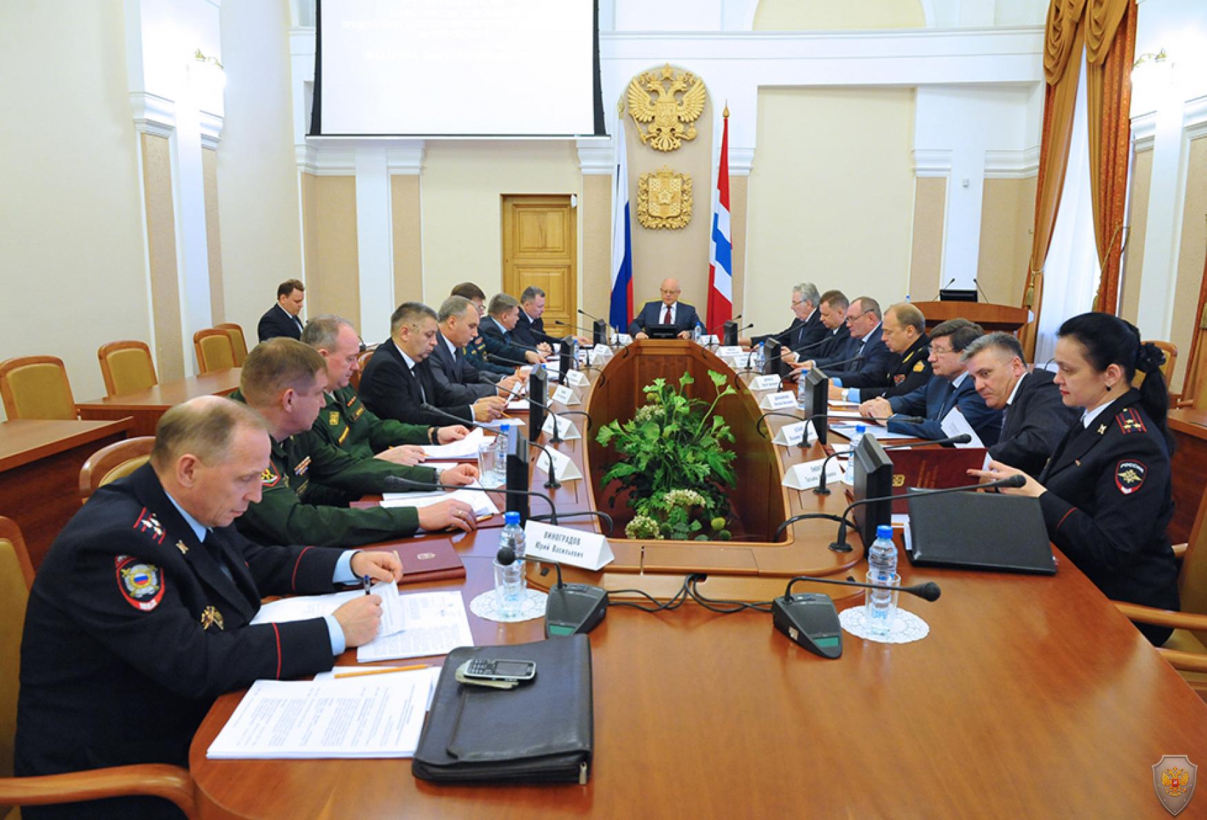 Совместное заседание антитеррористической комиссии Омской области и оперативного штаба в Омской области 26 апреля 2016 года
