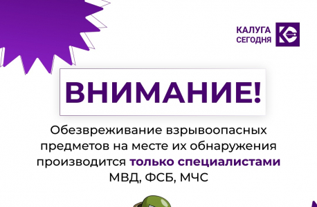 В Калуге разработаны инфографические информационные материалы