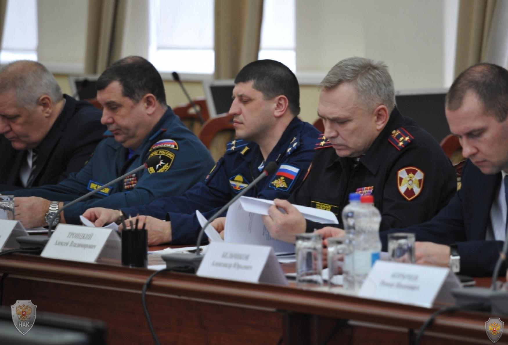 Заседание антитеррористической комиссии Рязанской области