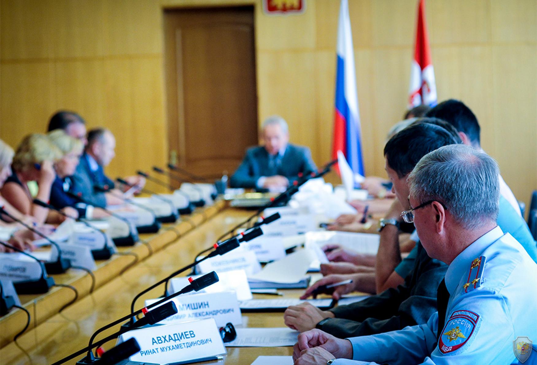 Заседание краевой антитеррористической комиссии