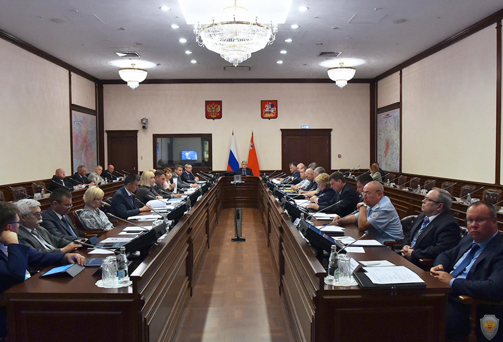 Совместное заседание Антитеррористической комиссии Московской области  и Оперативного штаба в Московской области