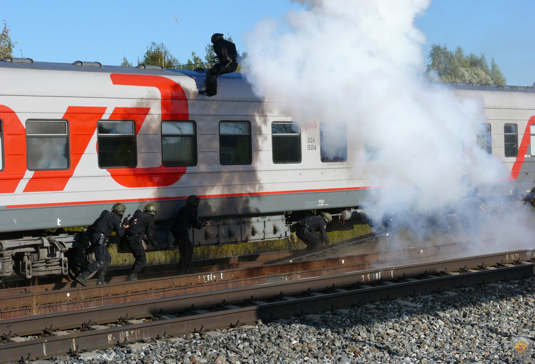 В Республике Марий Эл проведено тактико-специальное учение по пресечению террористического акта на объекте железнодорожного транспорта