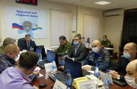 Оперативным штабом в Кировской области проведено  антитеррористическое учение 