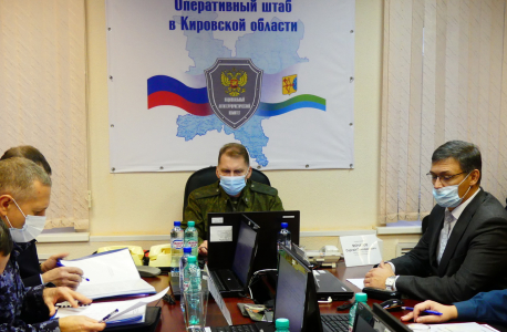 Оперативным штабом в Кировской области проведено плановое антитеррористическое командно-штабное учение «Молния-2020» 