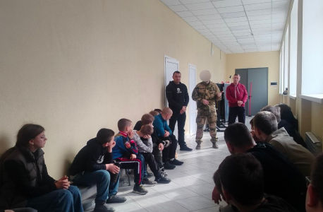 Профилактическая беседа с молодёжью