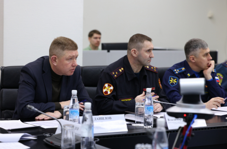Совместное заседание антитеррористической комиссии и оперативного штаба в Чукотском автономном округе
