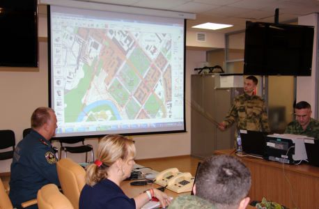 Командно-штабное учение оперативного штаба в Орловской области